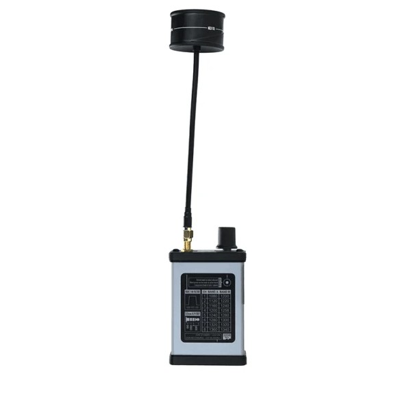 HOT RUSHFPV 1.2G/1.3G V2 VRX Receiver Card Recording DVR Circularly Polarized Antenna FPV Racing Traversal Aircraft Long Range
